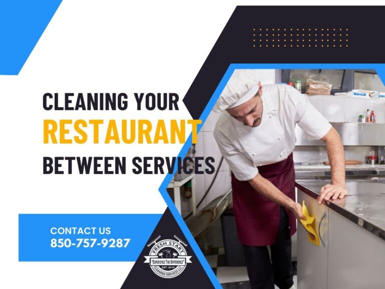 Cleaning Your Restaurant Between Services