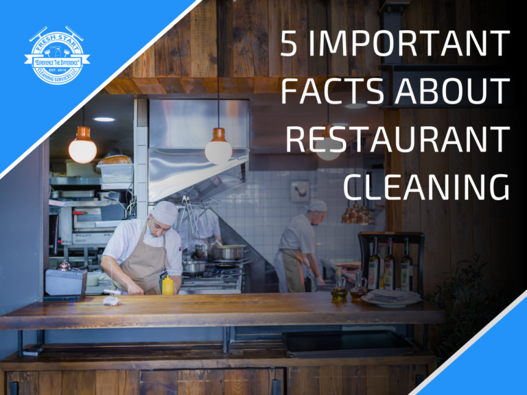 5 Important facts About Restaurant Cleaning